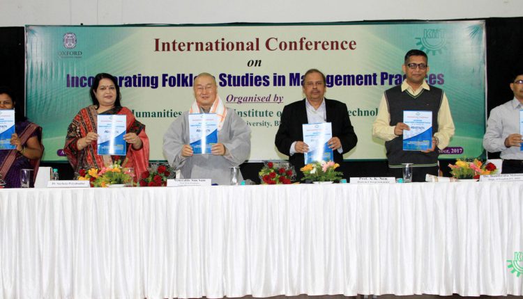 Conference on Incorporating Folklore Studies in Management Practices at KIIT