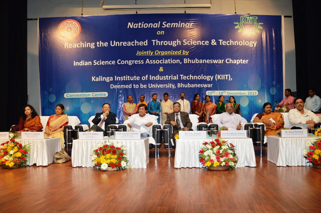 National Seminar on 'Reaching the Unreached through Science and Technology' held at KIIT