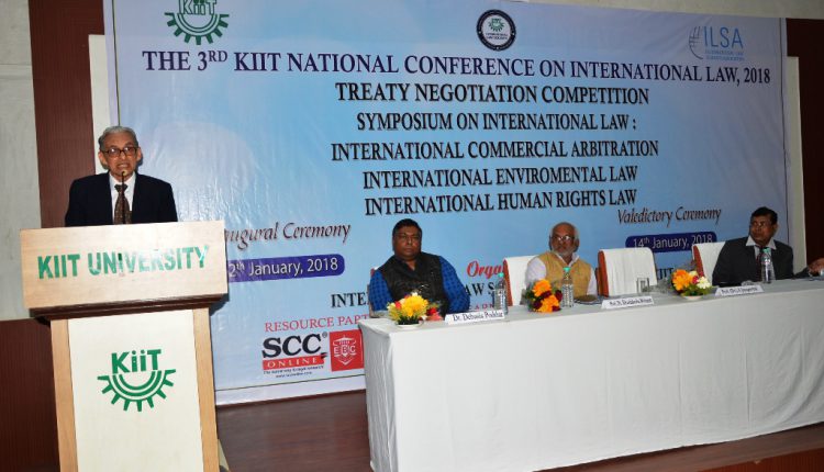 3rd KIIT National Conference on International Law