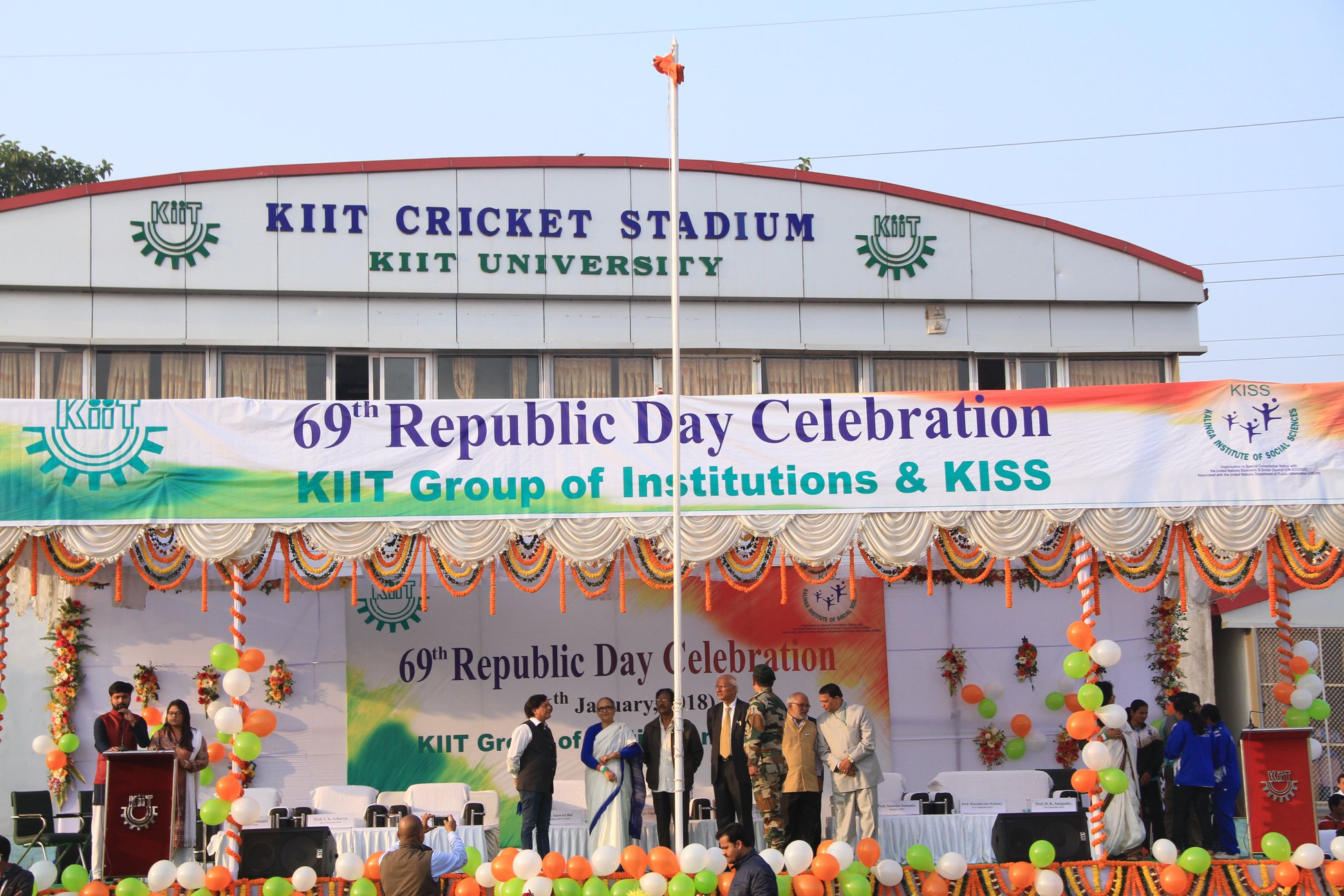 KIIT and KISS Celebrates 69th Republic Day