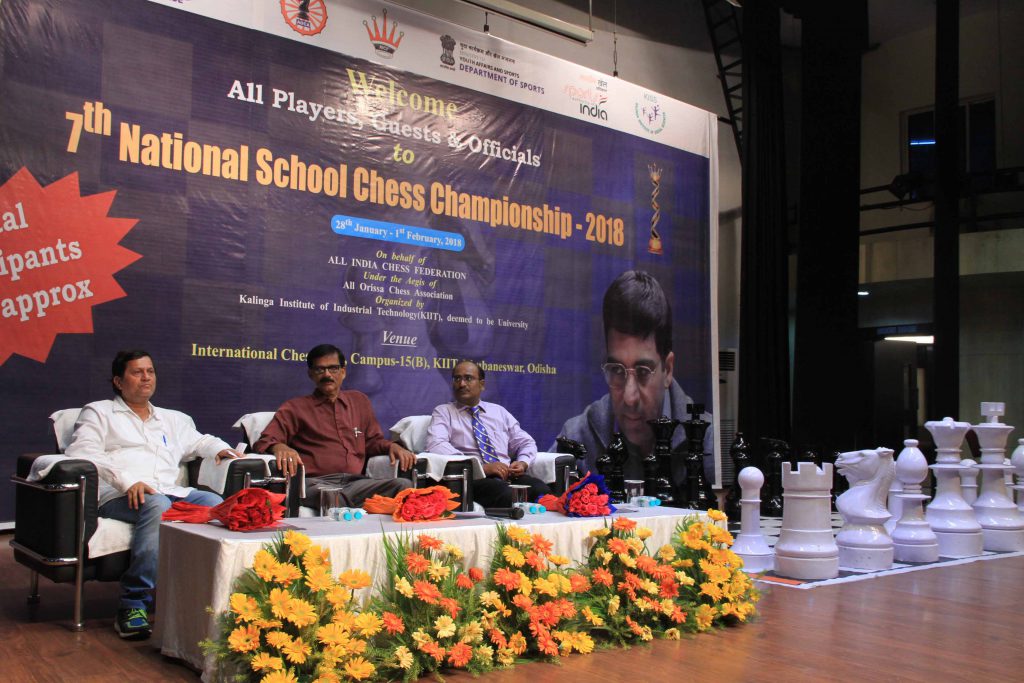National School Chess Championship 2018 at KIIT