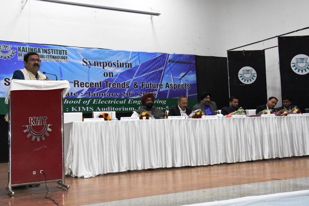 Symposium on Solar Energy at KIIT
