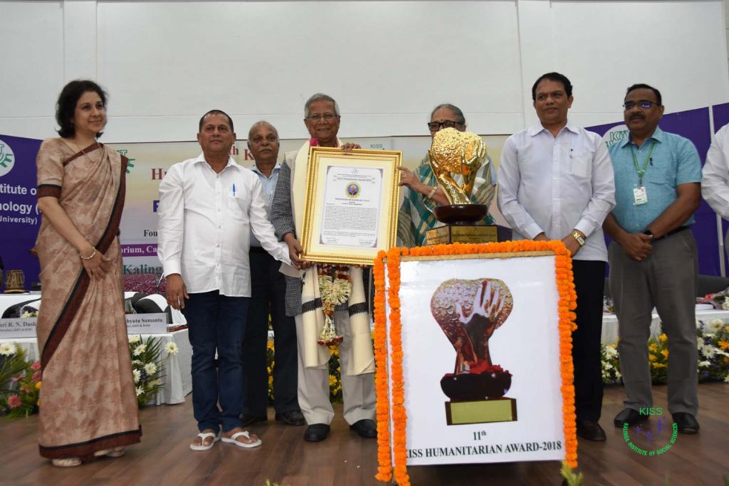 11th KISS Humanitarian Award for Prof. Muhammad Yunus