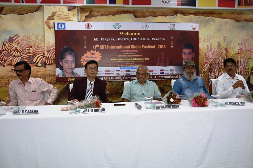 12th KIIT International Chess Festival Inaugurated