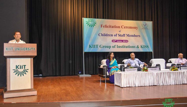KIIT Congratulates Children of Staff Members