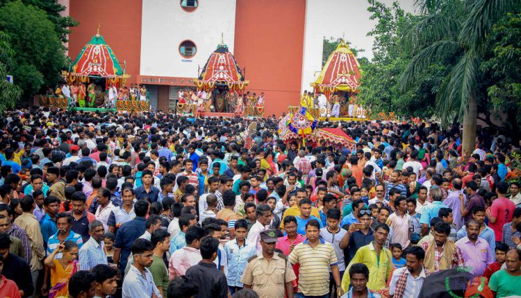 Rathyatra Celebration at Shrivani Kshetra at KIIT KISS