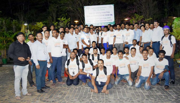 KIIT for Kerala | 75 Skilled Workers from KIIT Leave for Kerala