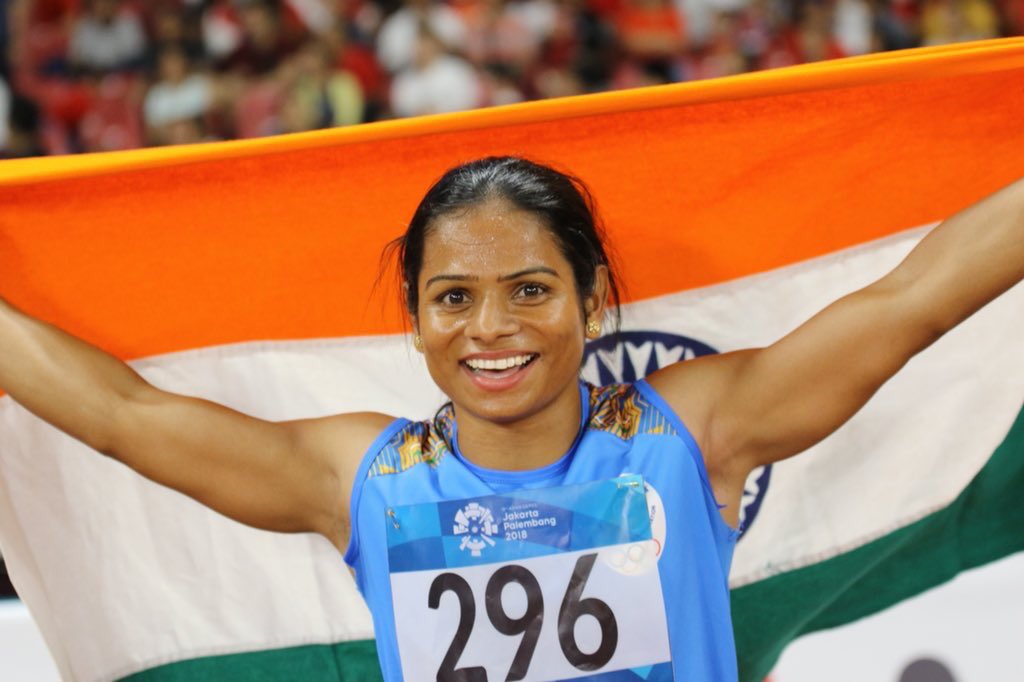 Dutee Chand from KIIT & KISS won Silver Medal in Asian Games