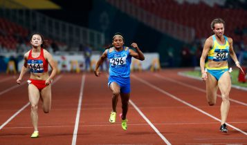 Dutee Chand from KIIT & KISS won Silver Medal in Asian Games running