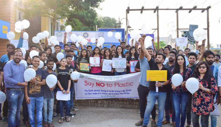 KIIT No Plastic Campaign