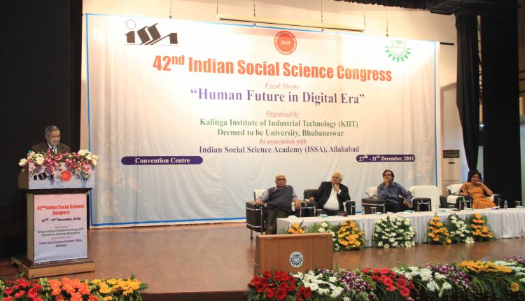 42nd Indian Social Science Congress 2018 at KIIT