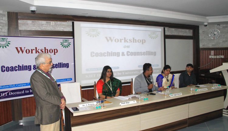 KIIT Workshop on Coaching and Counseling
