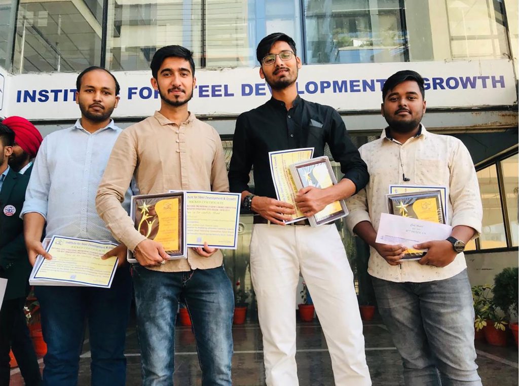 KIIT SCE students bag prize