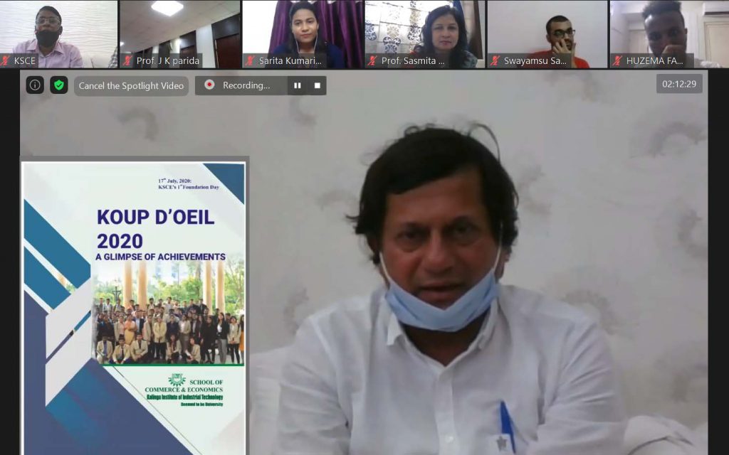 KIIT School of Commerce & Economics Celebrates its 1st Foundation Day