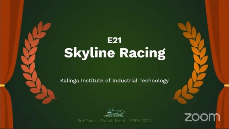 Formula Student Electric Racing Team of KIIT