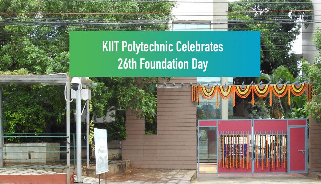 KIIT Polytechnic Celebrates 26th Foundation Day