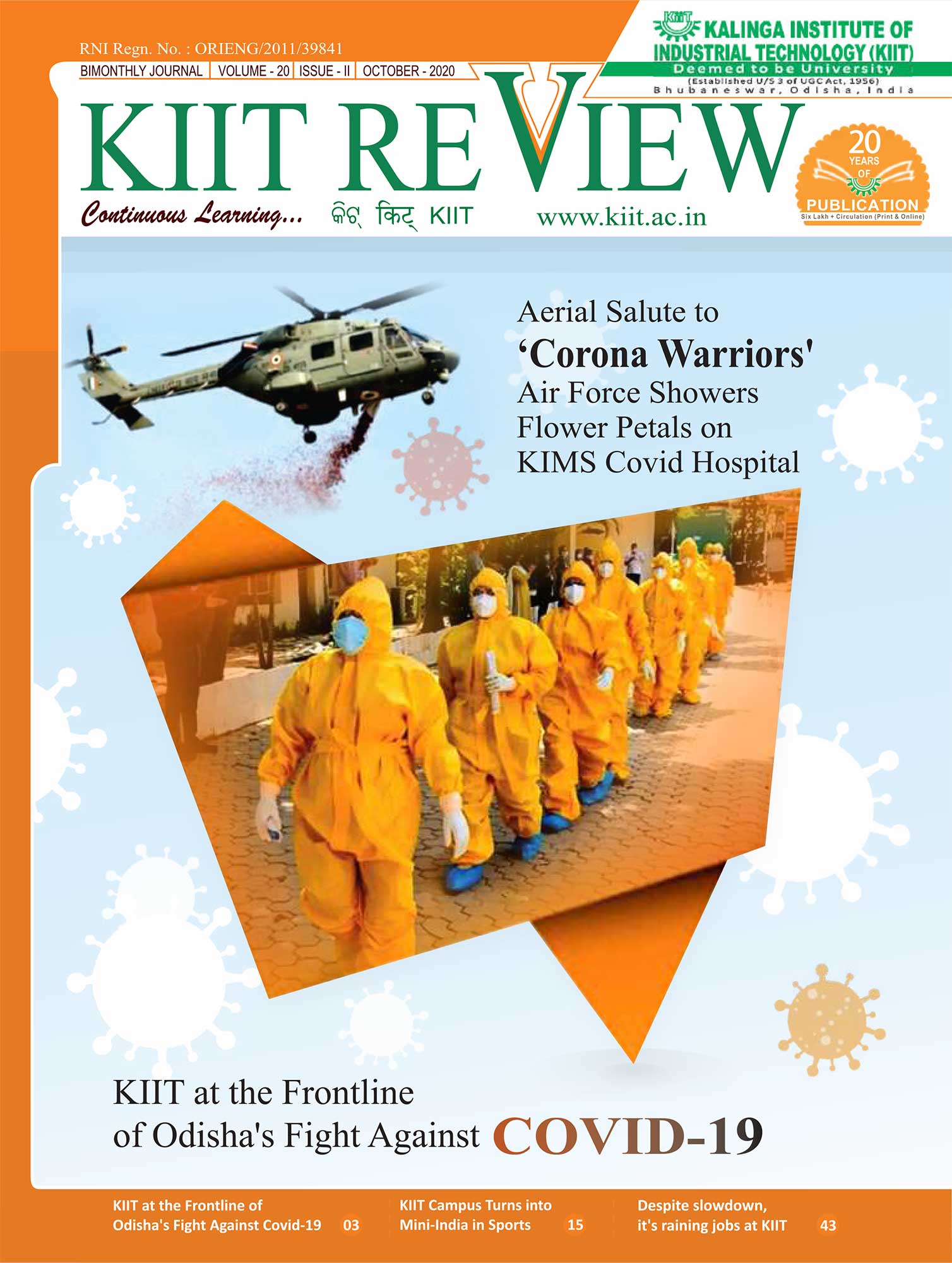 KIIT Review Magazine October 2020 Issue