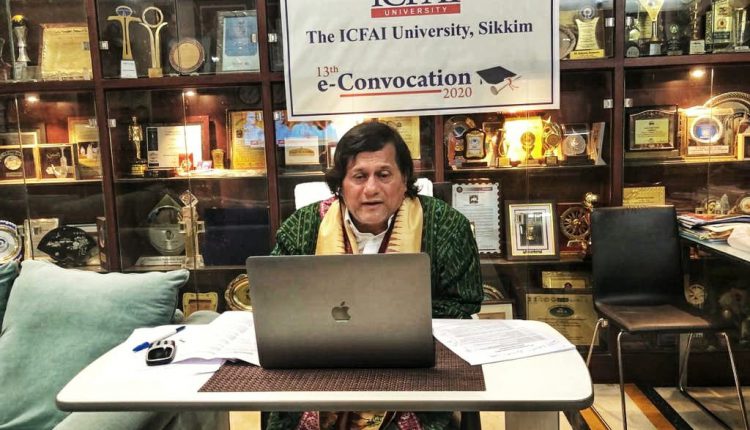 Honorary Doctorate Degree by the ICFAI University Read More at https://news.kiit.ac.in/kiitnews/honorary-doctorate-to-achyuta-samanta/