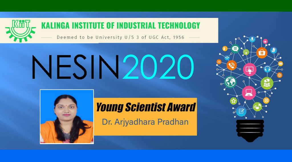 KIIT Faculty Bags ‘Young Scientist Award’ at NESIN-2020