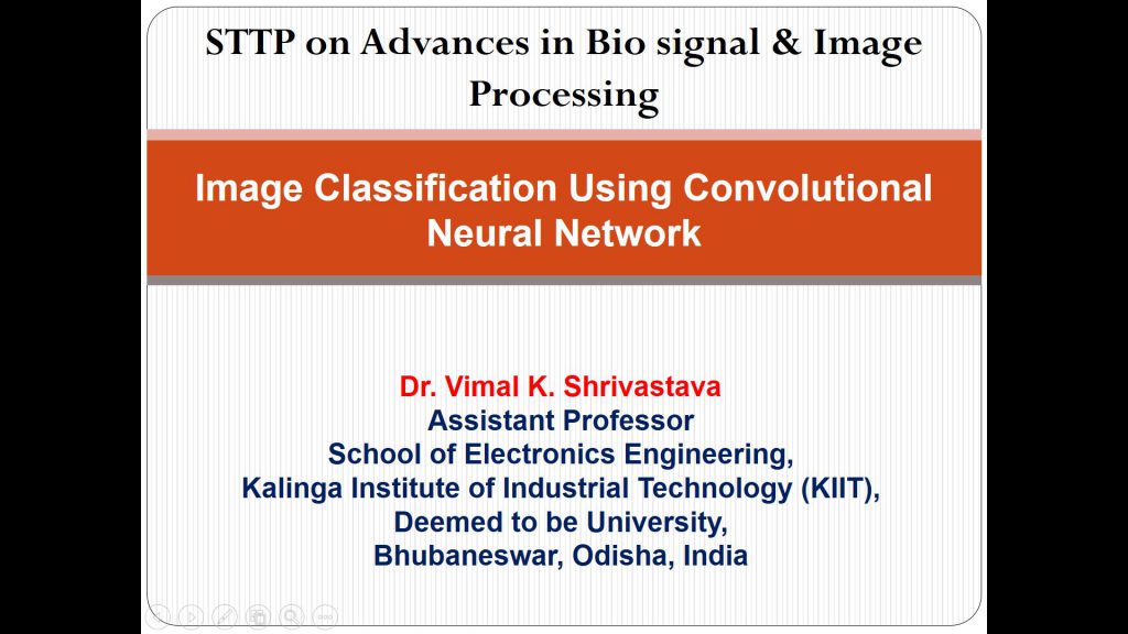 KIIT Faculty Invited as Expert Speaker at STTP on ‘Advances in Bio Signal & Image Processing’