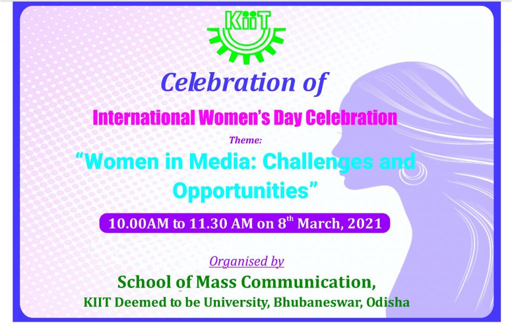 Webinar on ‘Women in Media’ by KSMC