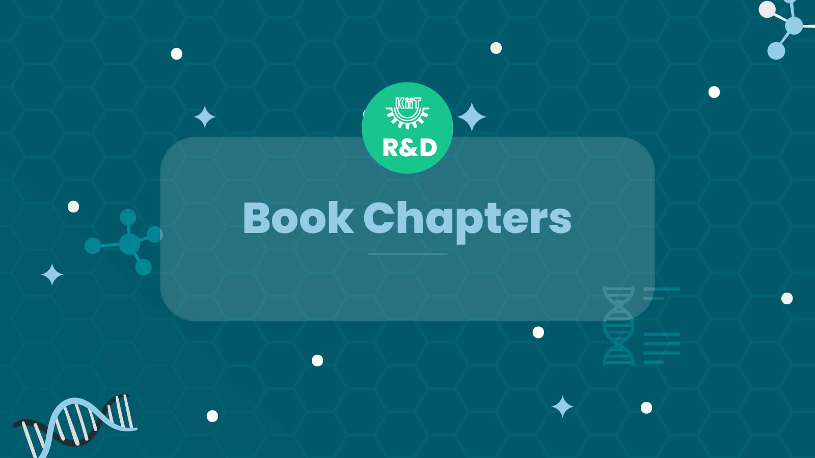 KIIT R&D Research and Development-Book Chapters