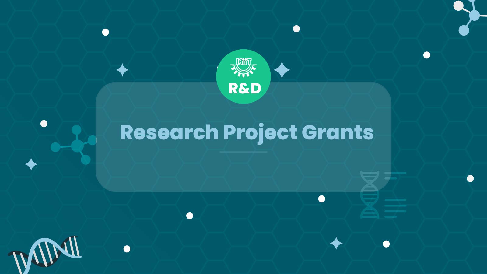 KIIT R&D Research and Development-Research Project Grants