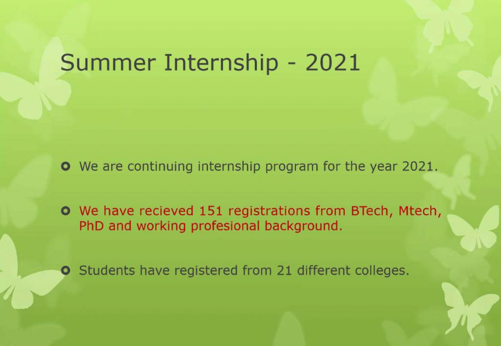 Inaugural Ceremony of ‘Summer Internship Program – 2021’ at KIIT School of Civil Engineering