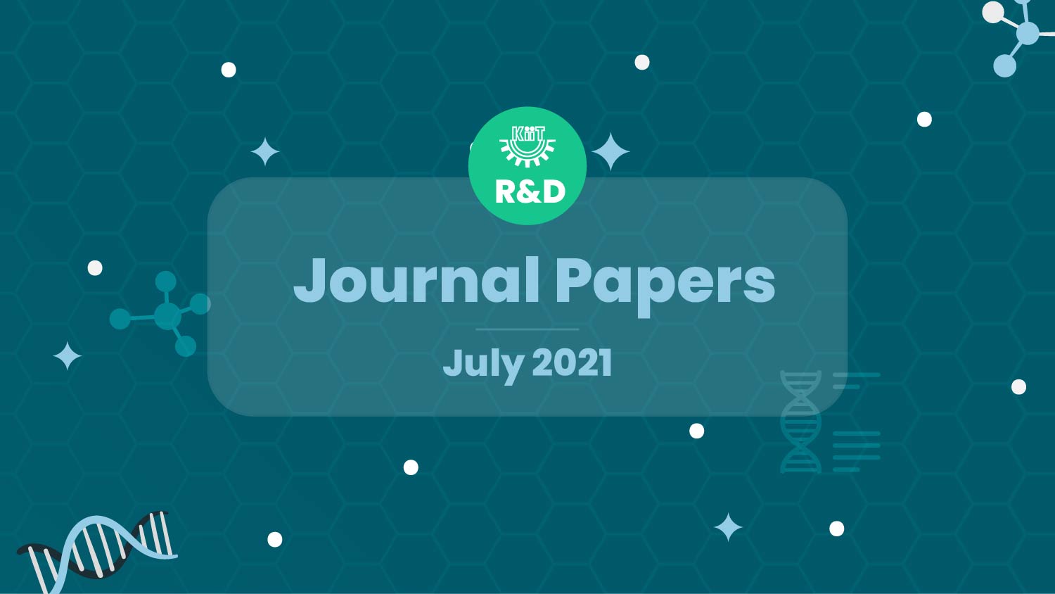 KIIT R&D Research and Development-Journal Papers