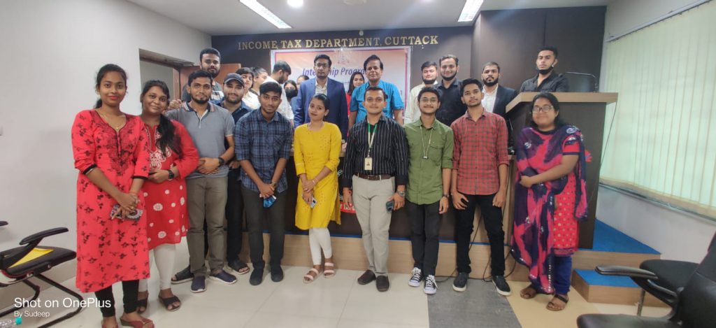 KSCE Students Complete Internship at Income Tax Department