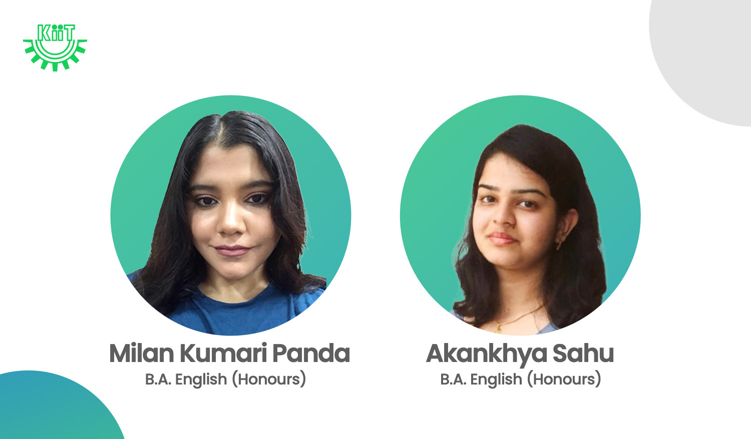 KIIT Students at National Level Students Webinar 2021 Milan Panda Akankhya Sahu