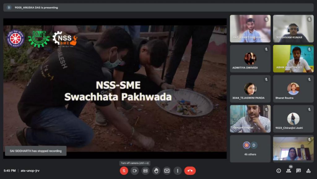 KIIT School of Mechanical Engineering NSS Volunteers Observe ‘Swacchta Pakhwa’