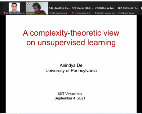 KIIT Lecture on Complexity Theoretic View