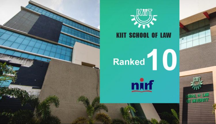 KIIT Law School NIRF Rankings