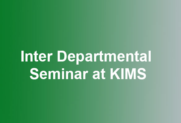 KIMS Seminar Post Covid