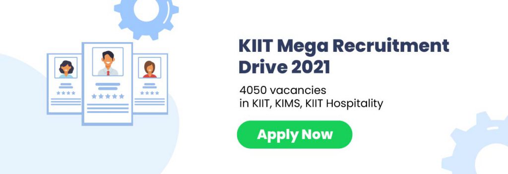 KIIT Career Jobs Recruitment 2021 Apply