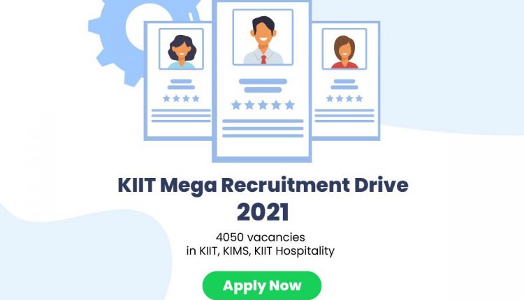 KIIT Job opening vacancy