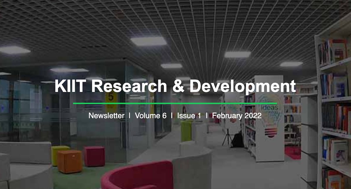 KIIT Research & development Newsletter feb 2022