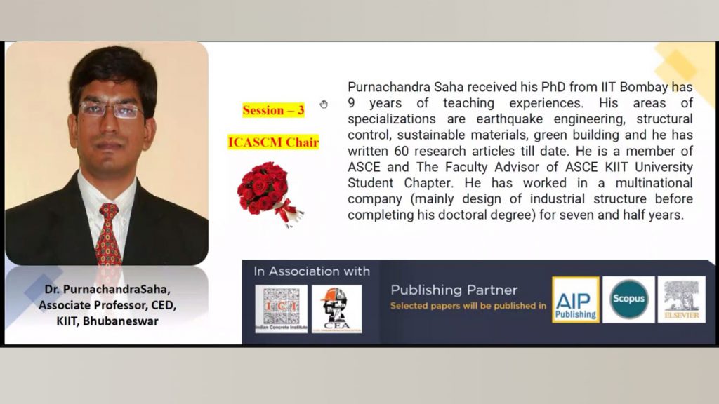 KIIT Faculty Chairs Session at International Conference