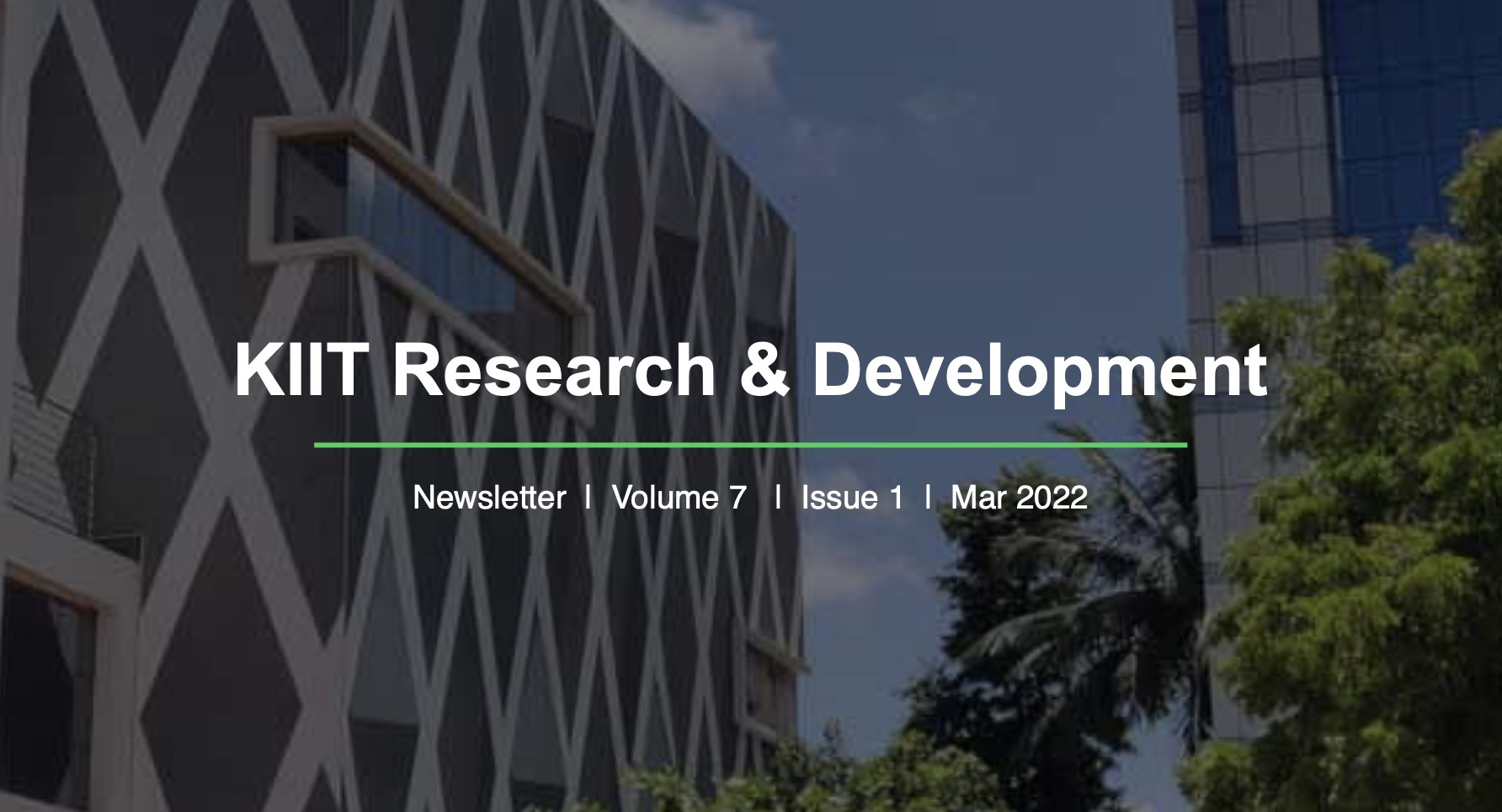 KIIT Research & Development March 2022
