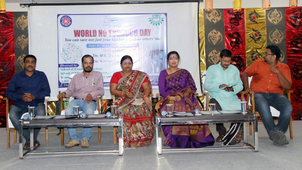 KIIT NSS Observes World No-Tobacco Day