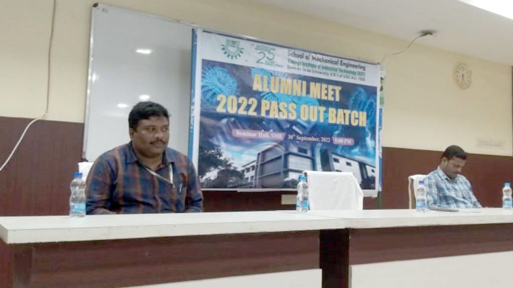 Alumni Interaction at KIIT School of Mechanical Engineering