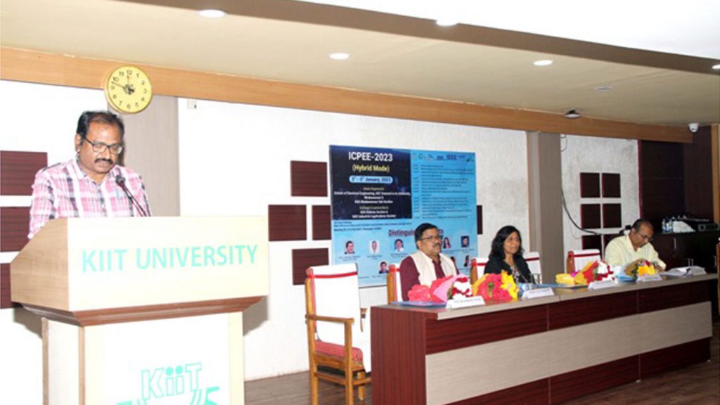 KIIT School of Electrical Engineering IEEE & Bhubaneswar Sub-Section Jointly Organize ‘International Conference on Power Electronics & Energy’