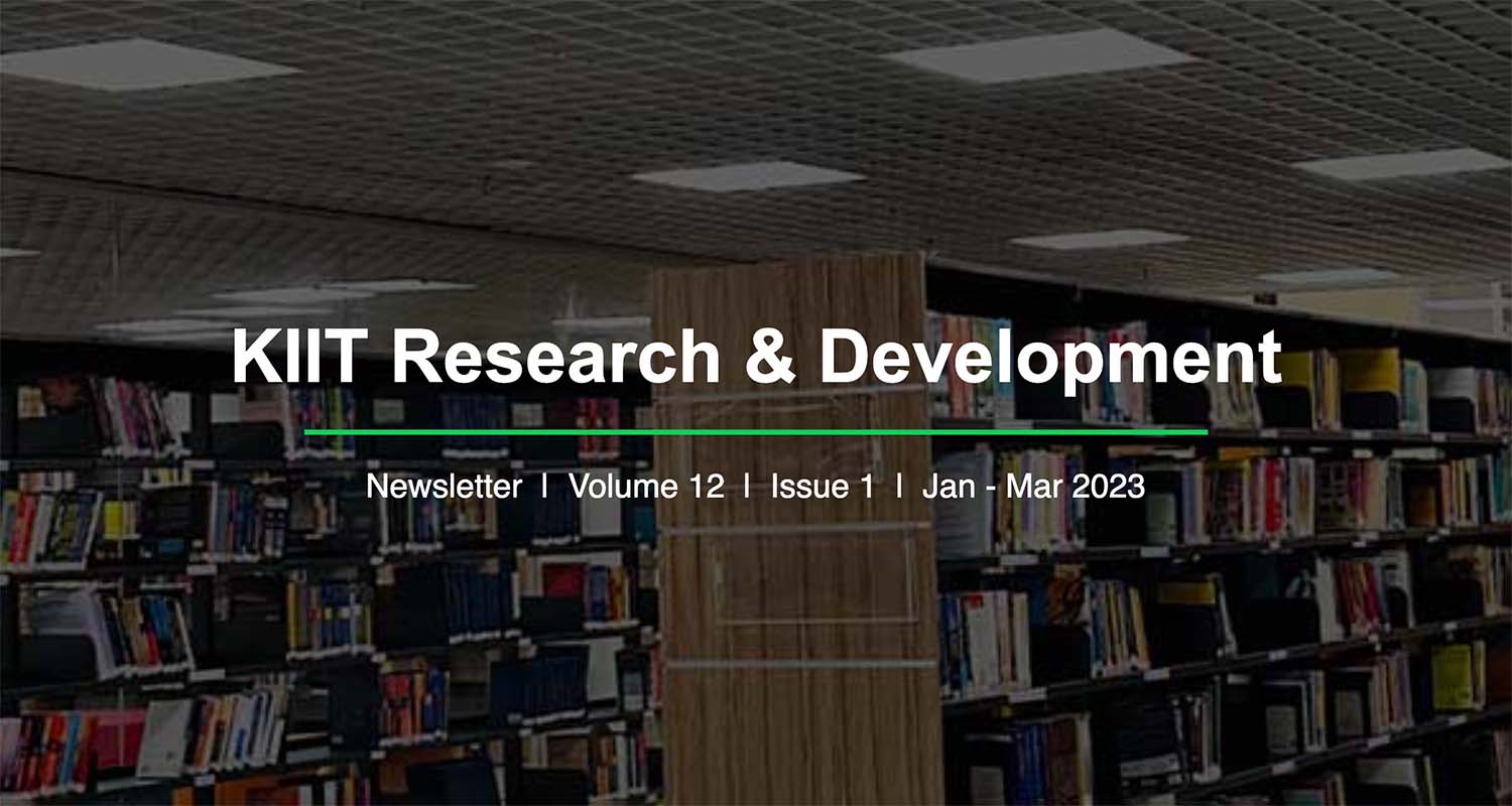 KIIT Research & Development Jan-Mar 2023
