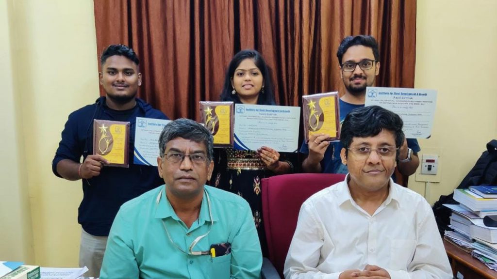 KIIT Students Win at National level Structural Design Competition