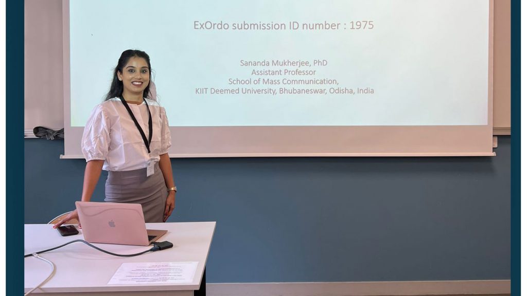 KSMC Professor Presents Paper at International Conference