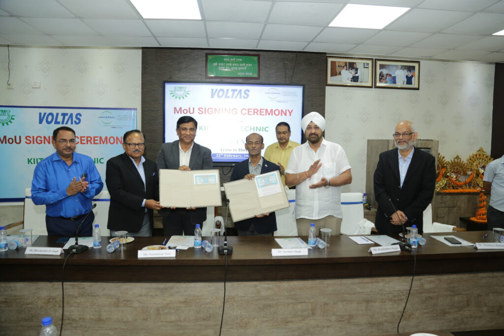 MoU-between-KIIT-Polytechnic-and-VOLTAS -kiit.ac.in