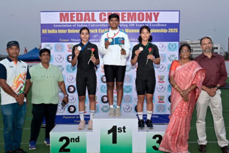 Swasti Singh and Khoirom Rejiya Devi Shine for KIIT University