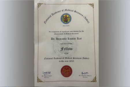 KIMS Emeritus Professor Conferred FAMS in Dermatology