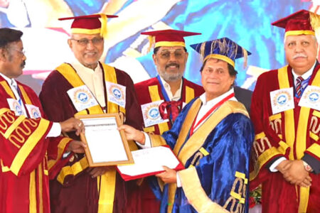 Achyuta Samanta Conferred 69th Honorary Doctorate by SRM University
